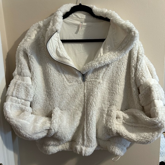 White Free People Nantucket Fleece - Picture 1 of 3
